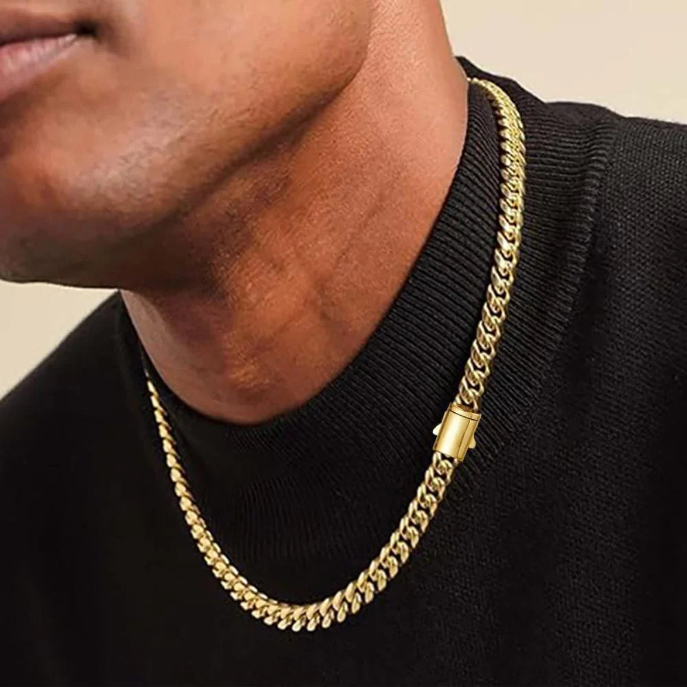 CADENA TEJIDO CUBANO PREMIUM – ESTILO CLÁSICO Y PODEROSO