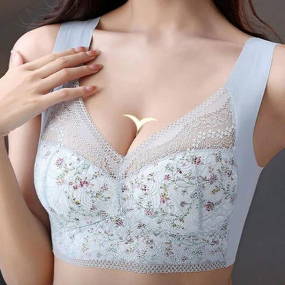SUJETADOR SIN COSTURAS DE SEDA FRÍA CON ENCAJE – COMODIDAD Y ELEGANCIA TODO EL DÍA