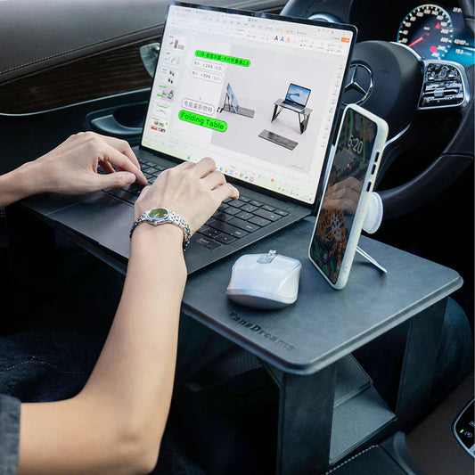 ESCRITORIO PORTÁTIL PLEGABLE QUICK-FOLD — TRABAJA, ESTUDIA O DISFRUTA DONDE QUIERAS