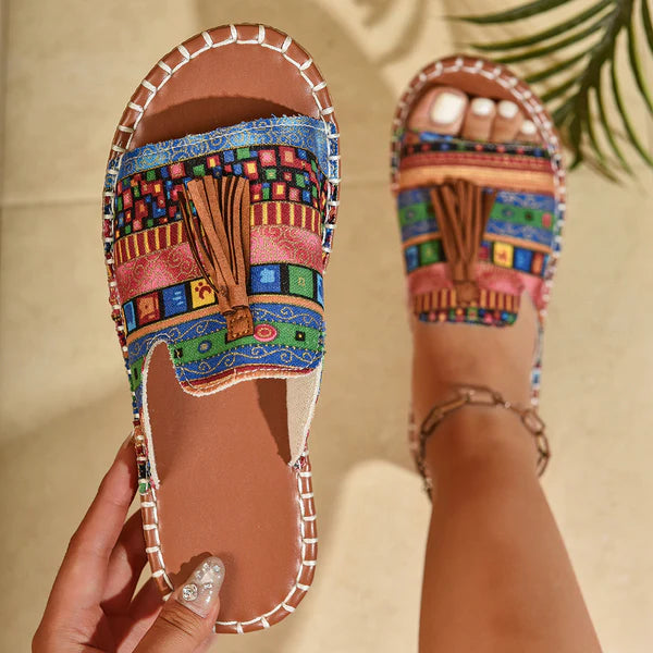 SANDALIAS BOHEMIAS IMPORTADA– BAJAS CON SUELAS ERGONÓMICAS