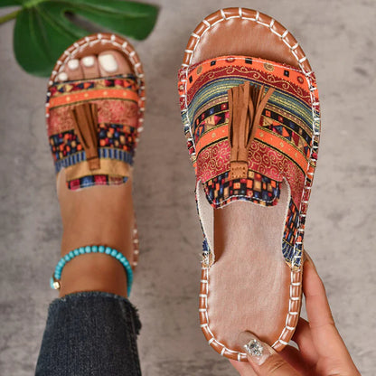 SANDALIAS BOHEMIAS IMPORTADA– BAJAS CON SUELAS ERGONÓMICAS