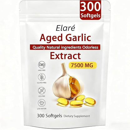 CÁPSULAS BLANDAS DE EXTRACTO DE AJO AÑEJADO