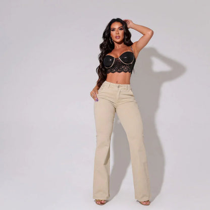 PANTALON MOLDEADOR ACAMPANADOS  VERONA ALFAIATARIA