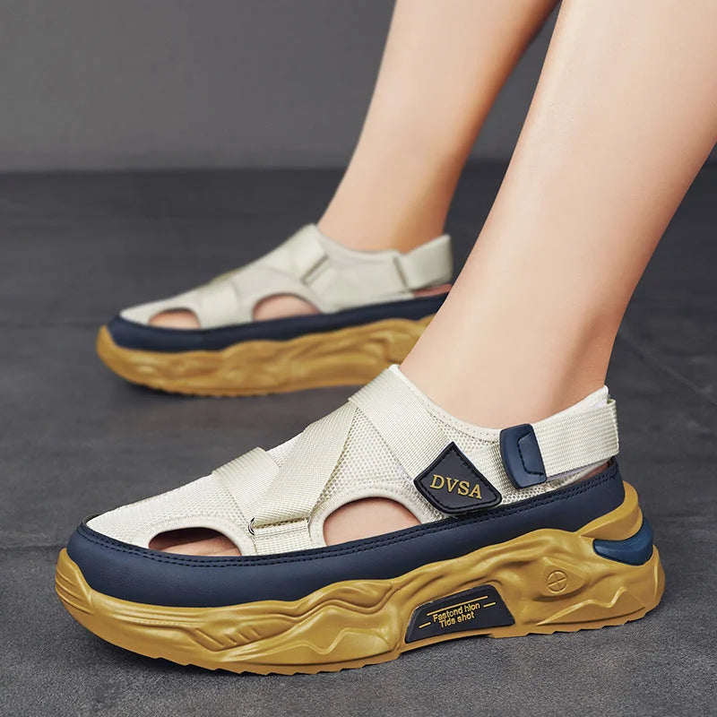 SANDALIAS SPORT ROMANAS PARA HOMBRE – COMODIDAD, FRESCURA Y RESISTENCIA