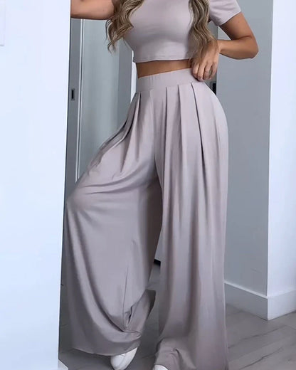 PANTALONES HOLGADOS Y ACAMPANADOS DE PIERNA ANCHA