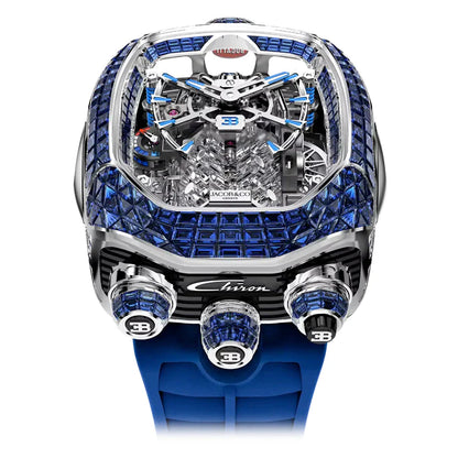 BUGATTI CHIRON TOURBILLON – RELOJ DE ALTA GAMA INSPIRADO EN EL LUJO Y LA VELOCIDAD