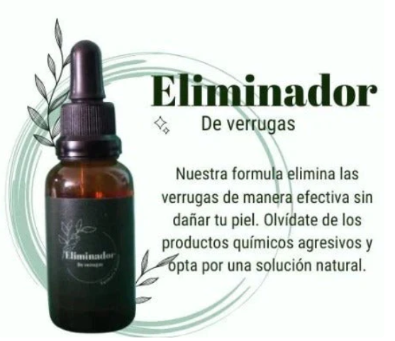 TÓNICO ELIMINADOR DE VERRUGAS