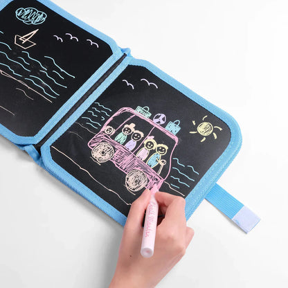 CUADERNO DE DIBUJO REUTILIZABLE PARA NIÑOS – CREATIVIDAD SIN LÍMITES