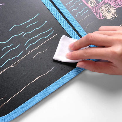 CUADERNO DE DIBUJO REUTILIZABLE PARA NIÑOS – CREATIVIDAD SIN LÍMITES