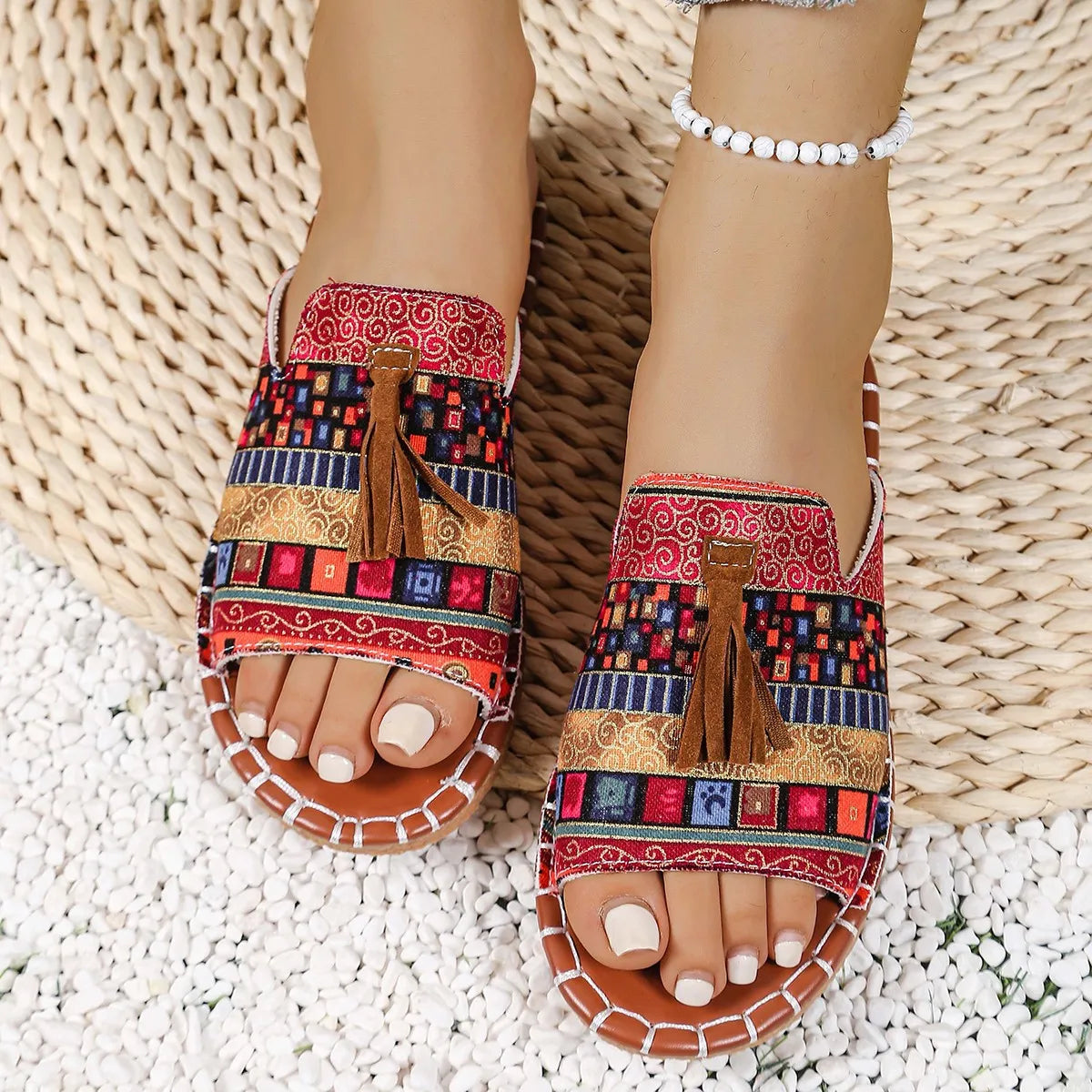 SANDALIAS BOHEMIAS IMPORTADA– BAJAS CON SUELAS ERGONÓMICAS