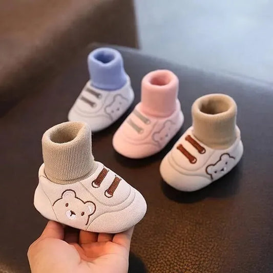 ZAPATITOS DE BEBÉ ACOLCHADOS ANTIDESLIZANTES 👶💖