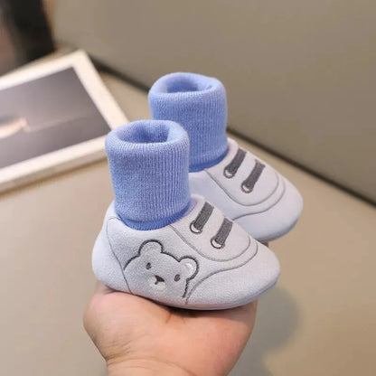 ZAPATITOS DE BEBÉ ACOLCHADOS ANTIDESLIZANTES 👶💖