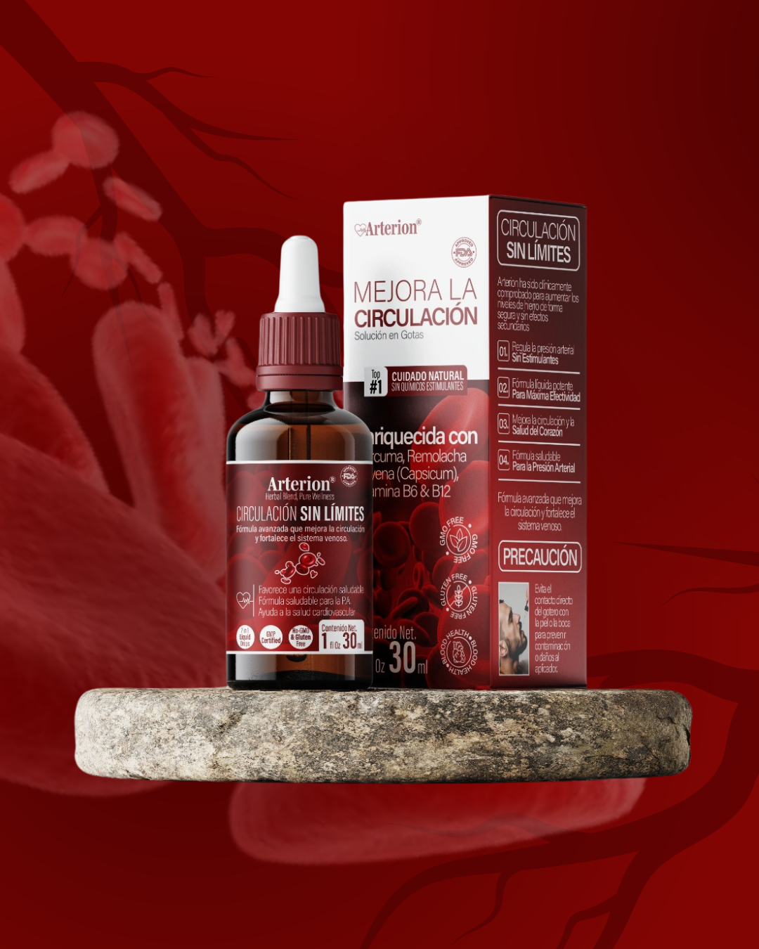 ARTERION CIRCULACIÓN MÁXIMA™ – PRODUCTO AMERICANO