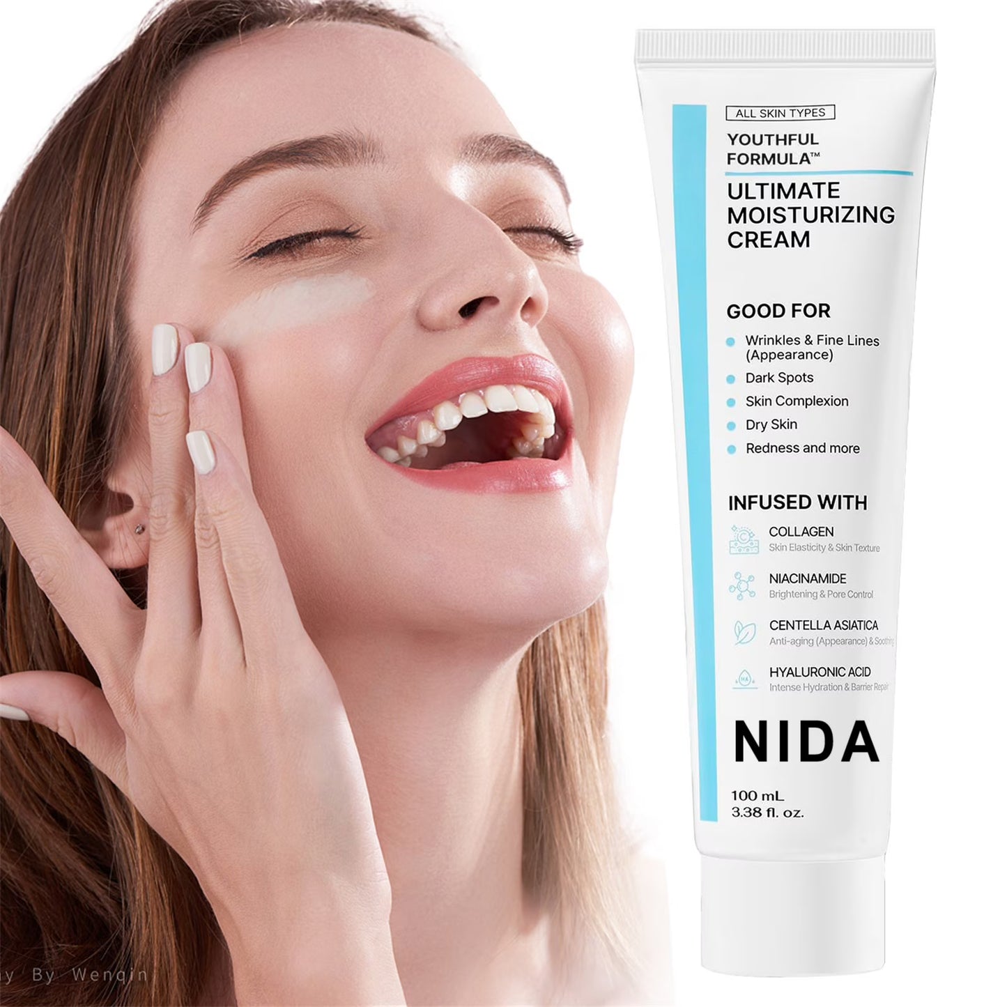 NIDA™ CREMA COREANA FÓRMULA JUVENIL – HIDRATACIÓN, COLÁGENO Y LUMINOSIDAD