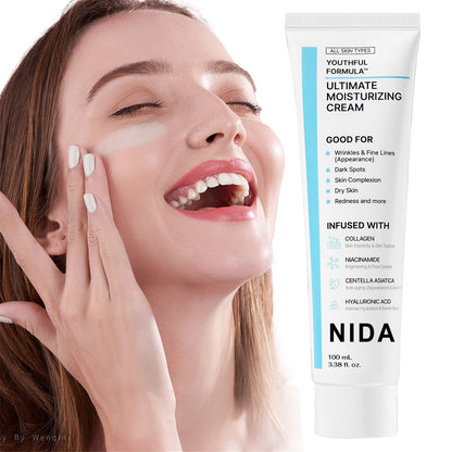 NIDA™ CREMA COREANA FÓRMULA JUVENIL – HIDRATACIÓN, COLÁGENO Y LUMINOSIDAD