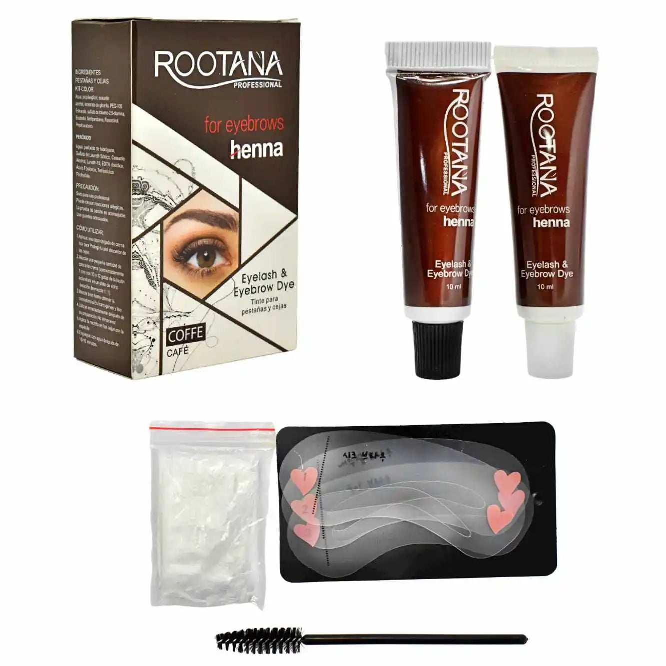 HENNA PROFESIONAL PARA CEJAS PERFECT BROW® | CEJAS DEFINIDAS Y NATURALES POR DÍAS