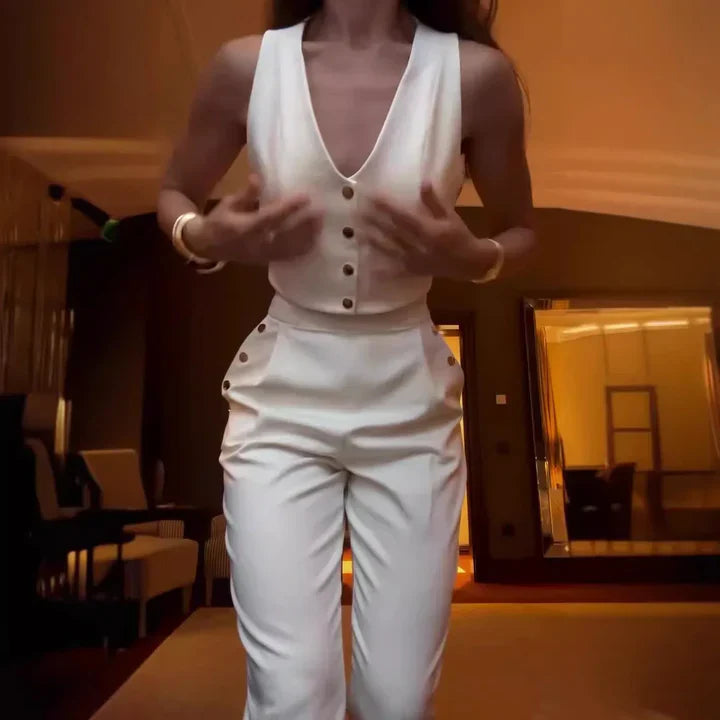 CONJUNTO DE CHAQUETÓN Y PANTALÓN
