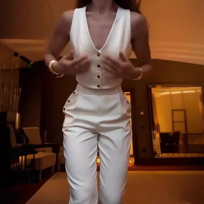 CONJUNTO DE CHAQUETÓN Y PANTALÓN