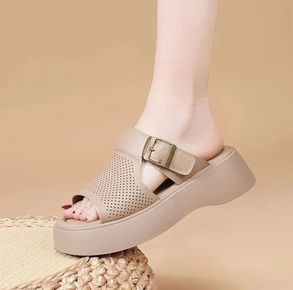SANDALIA PLATAFORMA LINA CONFORT