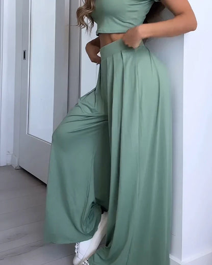 PANTALONES HOLGADOS Y ACAMPANADOS DE PIERNA ANCHA