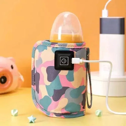 CALENTADOR DE TETEROS PORTÁTIL USB — LECHE SIEMPRE A LA TEMPERATURA PERFECTA