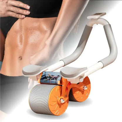 RUEDA ABDOMINAL CON REPOSA CODOS Y SOPORTE AVANZADO