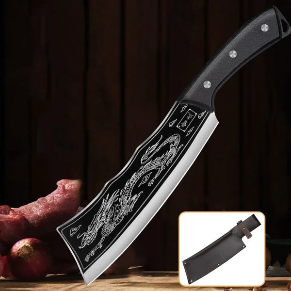 CUCHILLO LABRADO A MANO DE METADRAGONES 2x1