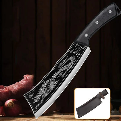 CUCHILLO LABRADO A MANO DE METADRAGONES 2x1