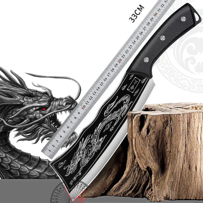 CUCHILLO LABRADO A MANO DE METADRAGONES 2x1