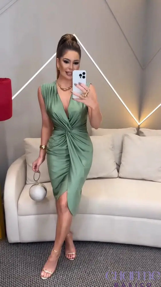 VESTIDO EUROPEO GREEN