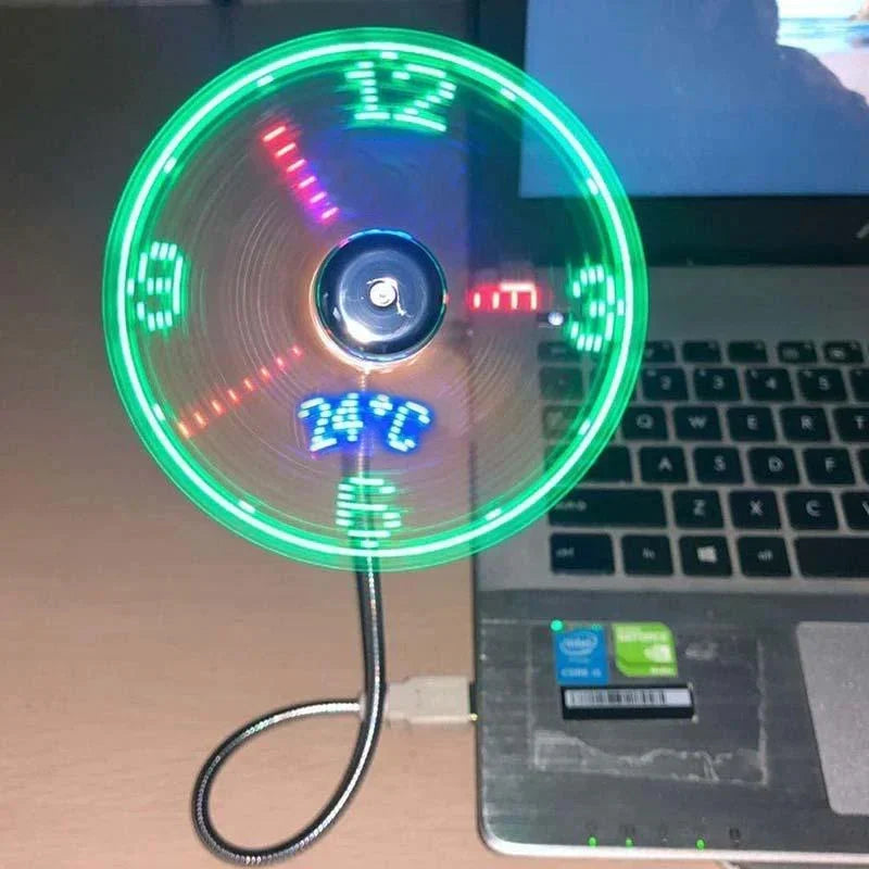 MINI VENTILADOR HOLOGRAFICO
