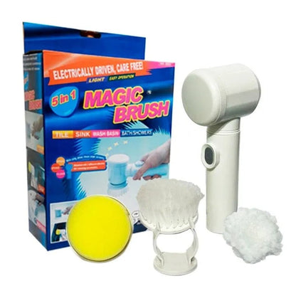 Magic Brush - Cepillo De Limpieza Eléctrico 5 En 1