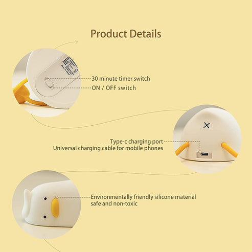 Lámpara de pato "Lampduck" en silicona®️ ⭐⭐⭐⭐⭐ ORIGINAL