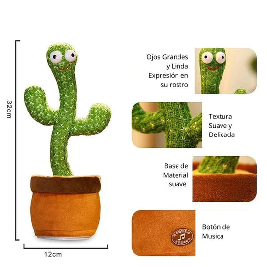 CACTUS BAILARÍN REPITE TODO - ORIGINAL® | ⭐⭐⭐⭐⭐